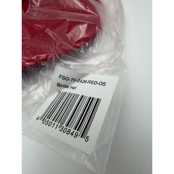 NEW Full Send Golf Snapback Hat Cap Red Sealed In Bag - Picture 2 of 3